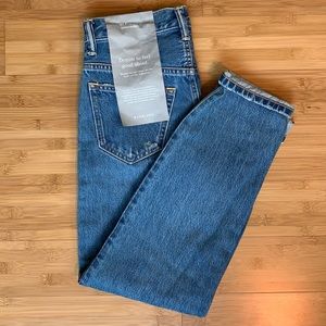 Everlane Authentic Boyfriend button jeans 23 NWT